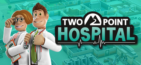Two Point Hospital Steam store header art