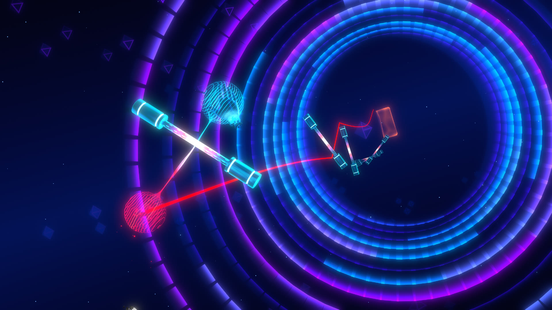 Beat Saber Flux alternate gameplay view