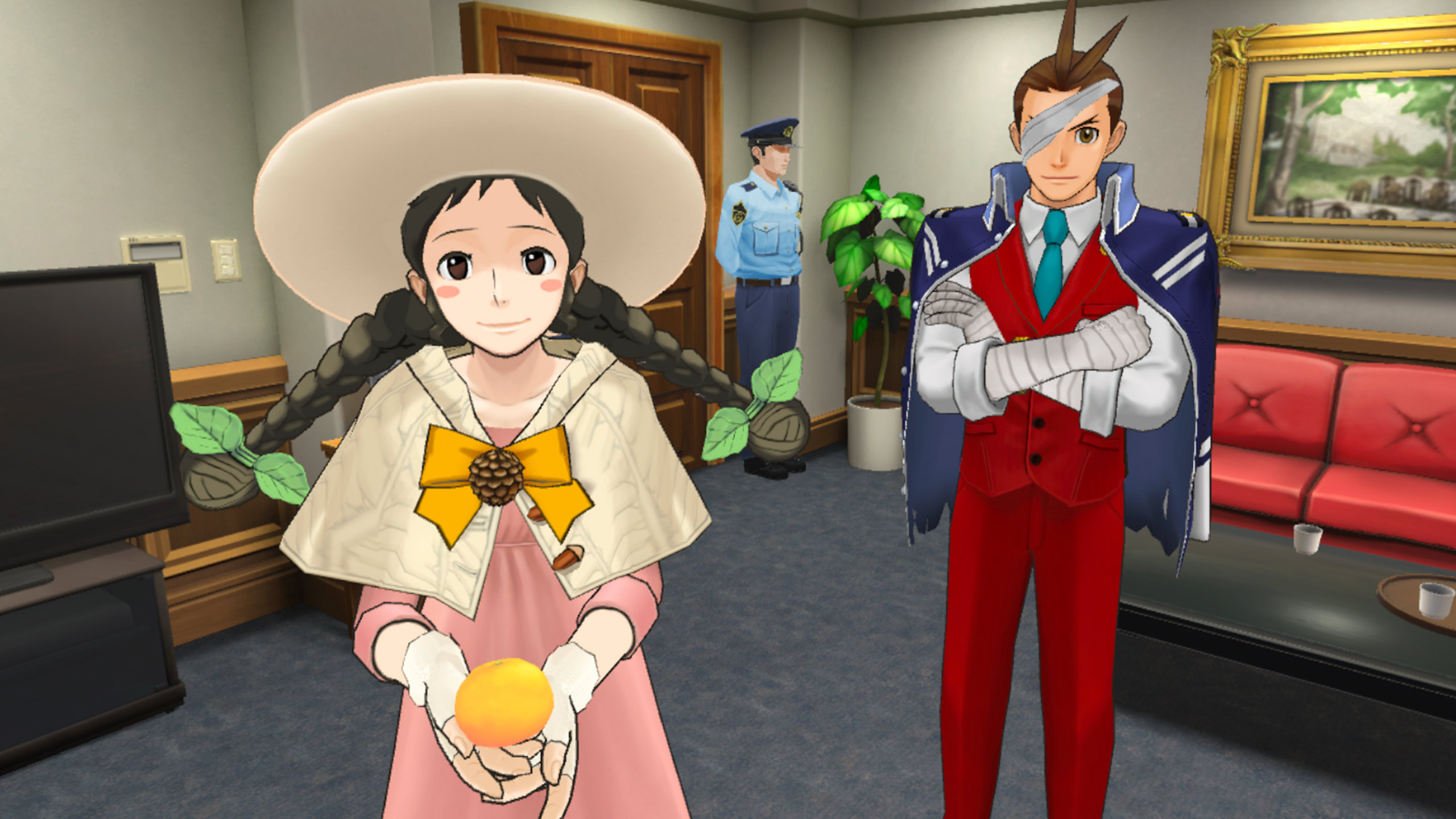 Ace Attorney Dual Destinies VR press screenshot