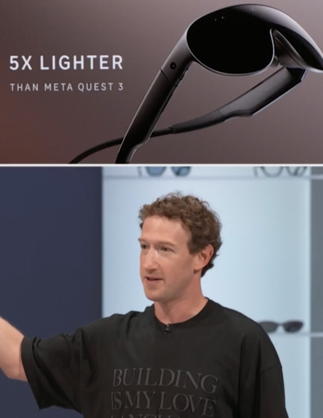 Meta VR Glasses lifestyle press image from Connect 2026