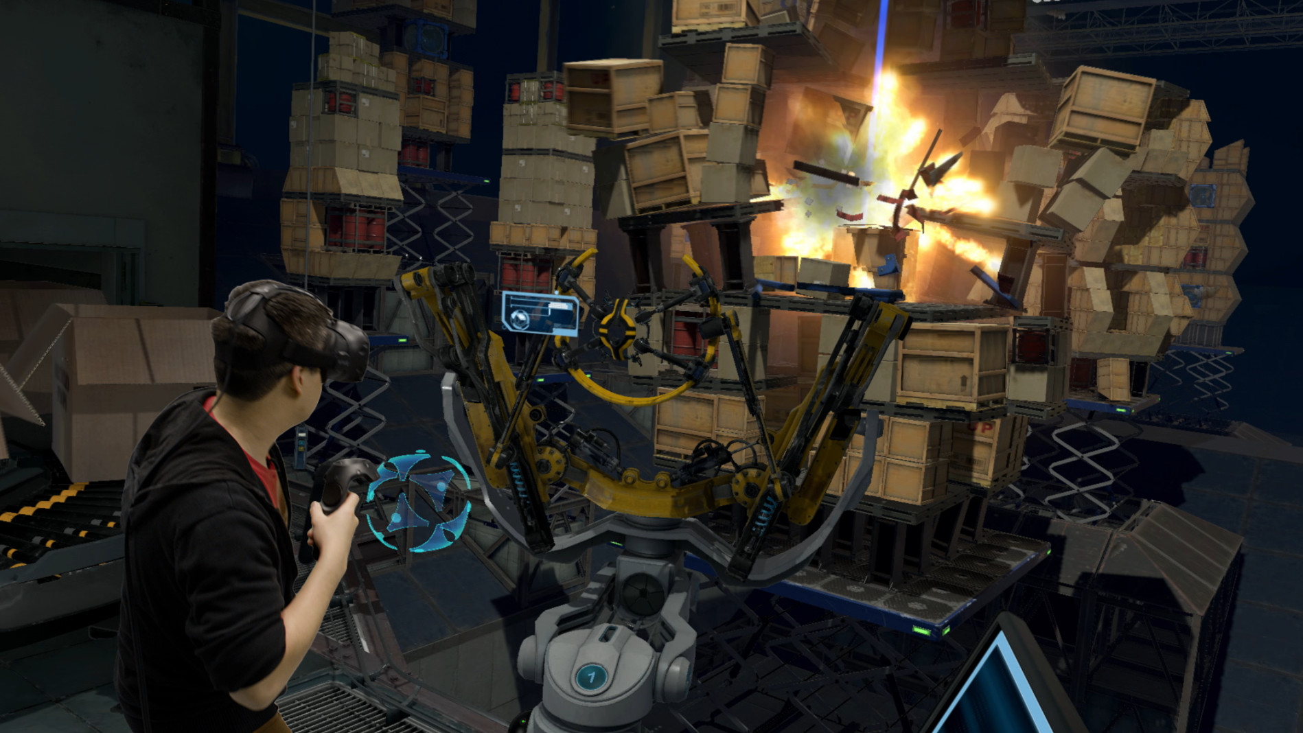 SteamVR room-scale environment screenshot