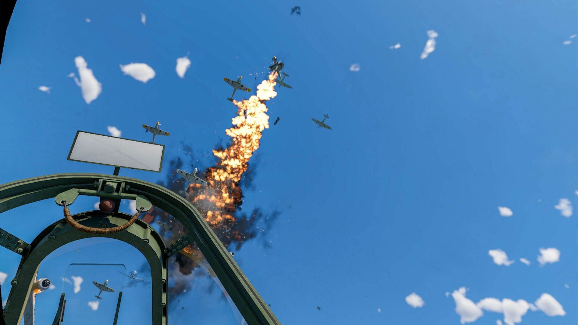 Aces of Thunder cockpit view from Steam store screenshot