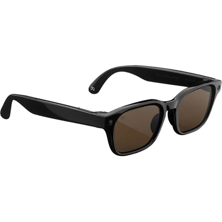 Black Meta Glasses Adventurer three-quarter product view