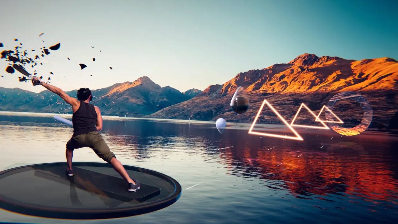 Supernatural Flow VR fitness environment