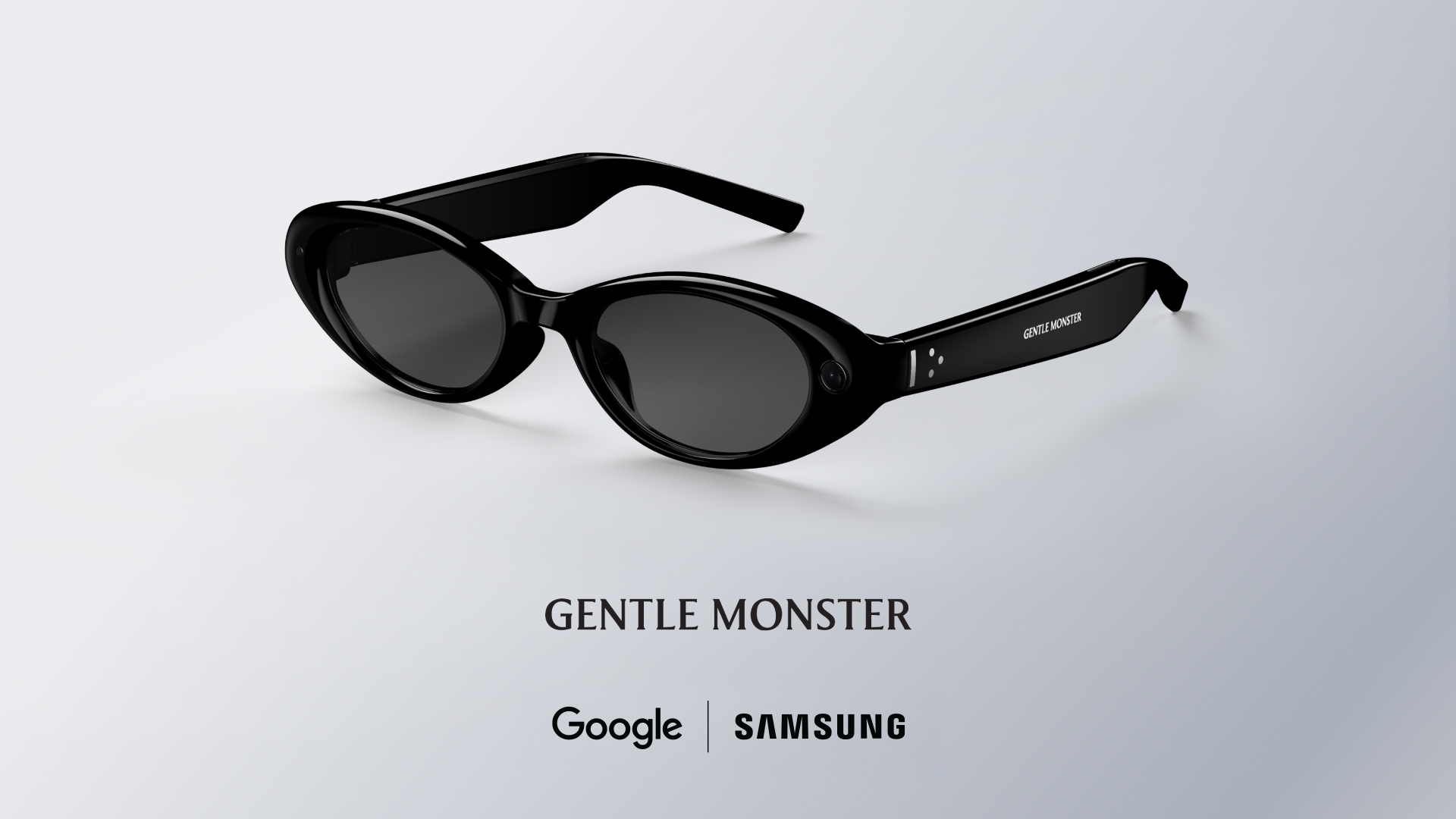 Samsung and Google Intelligent Eyewear Gentle Monster design shown at Google I/O 2026