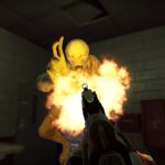 Breachers Outbreak gameplay screenshot showing co-op extraction in an infected zone