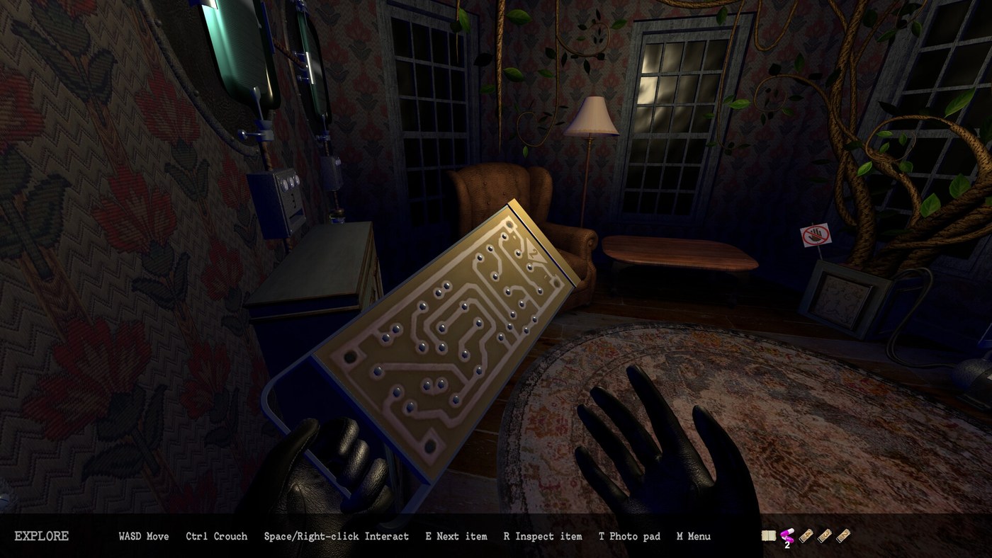 Dark Trip horror laboratory escape room screenshot