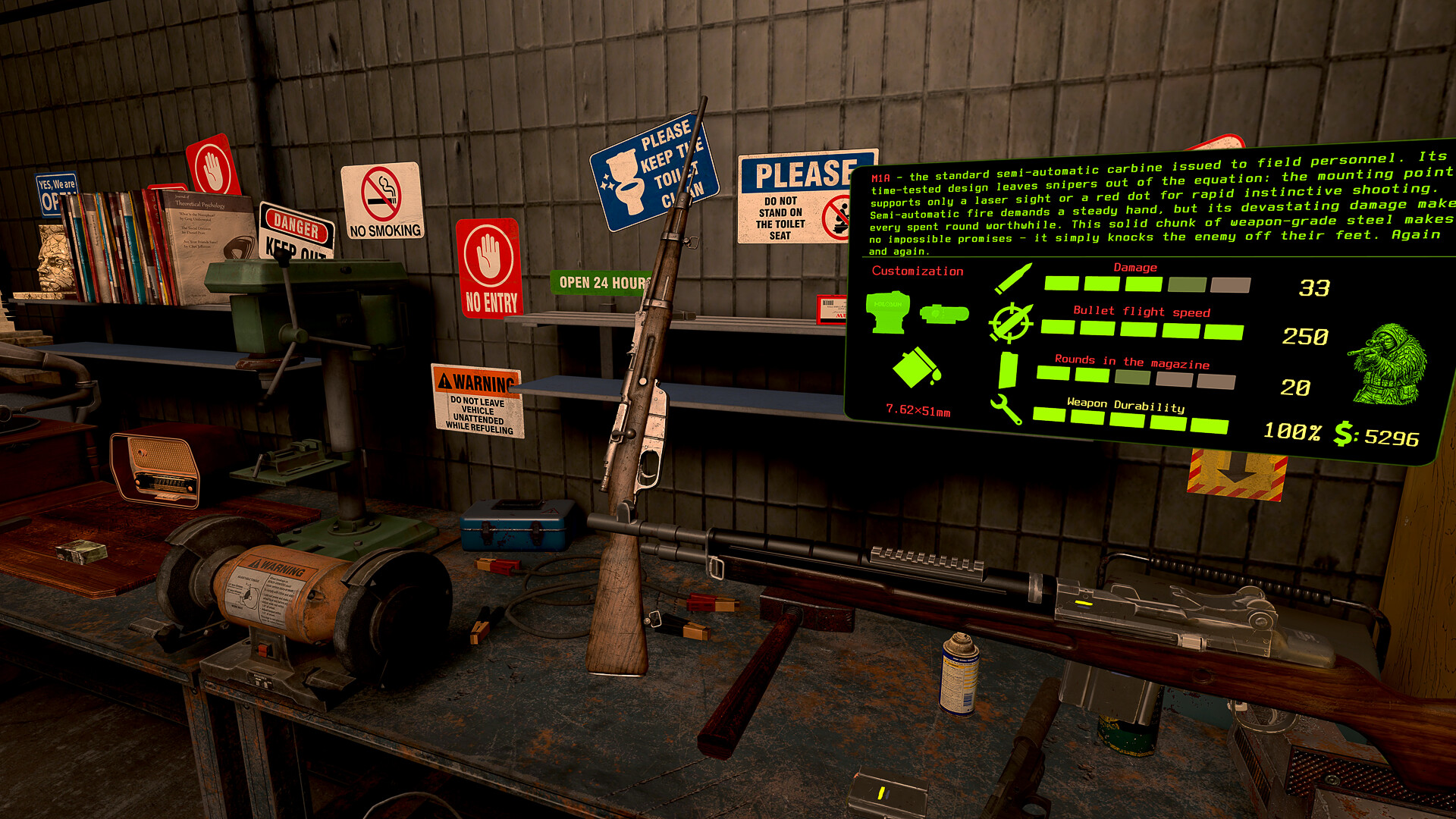 D.E.C.A.Y. SteamVR Early Access screenshot showing post-nuclear bunker and surface ops