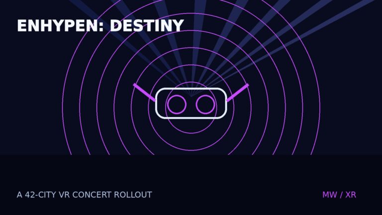 ENHYPEN VR Concert: DESTINY promotional graphic
