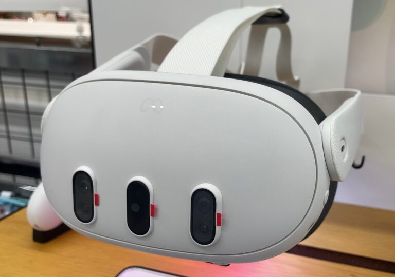 Meta Quest 3 mixed reality headset