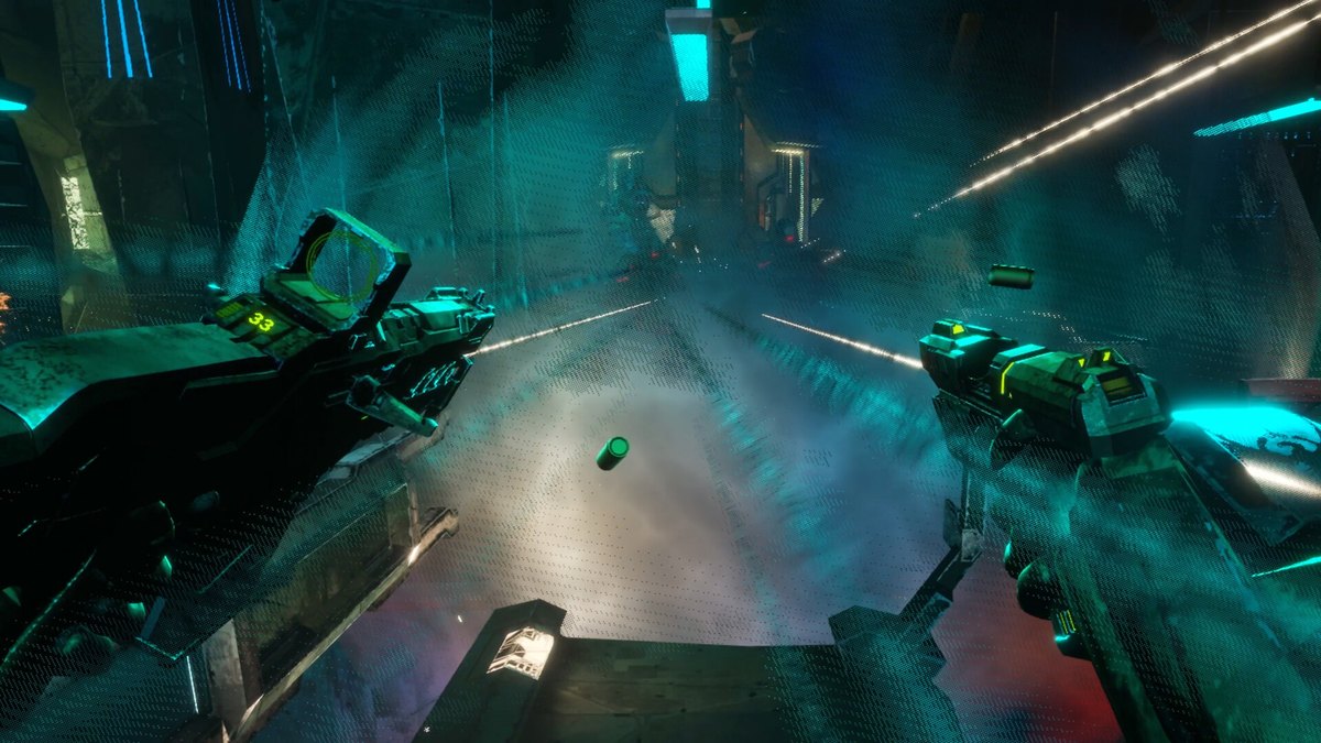 EXOSHOCK sci-fi VR shooter Steam screenshot