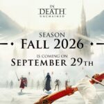 In Death Unchained Fall Season 2026 announcement art by Superbright