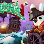 Cardmada key art teal logo pirate ship Meta VR Glasses