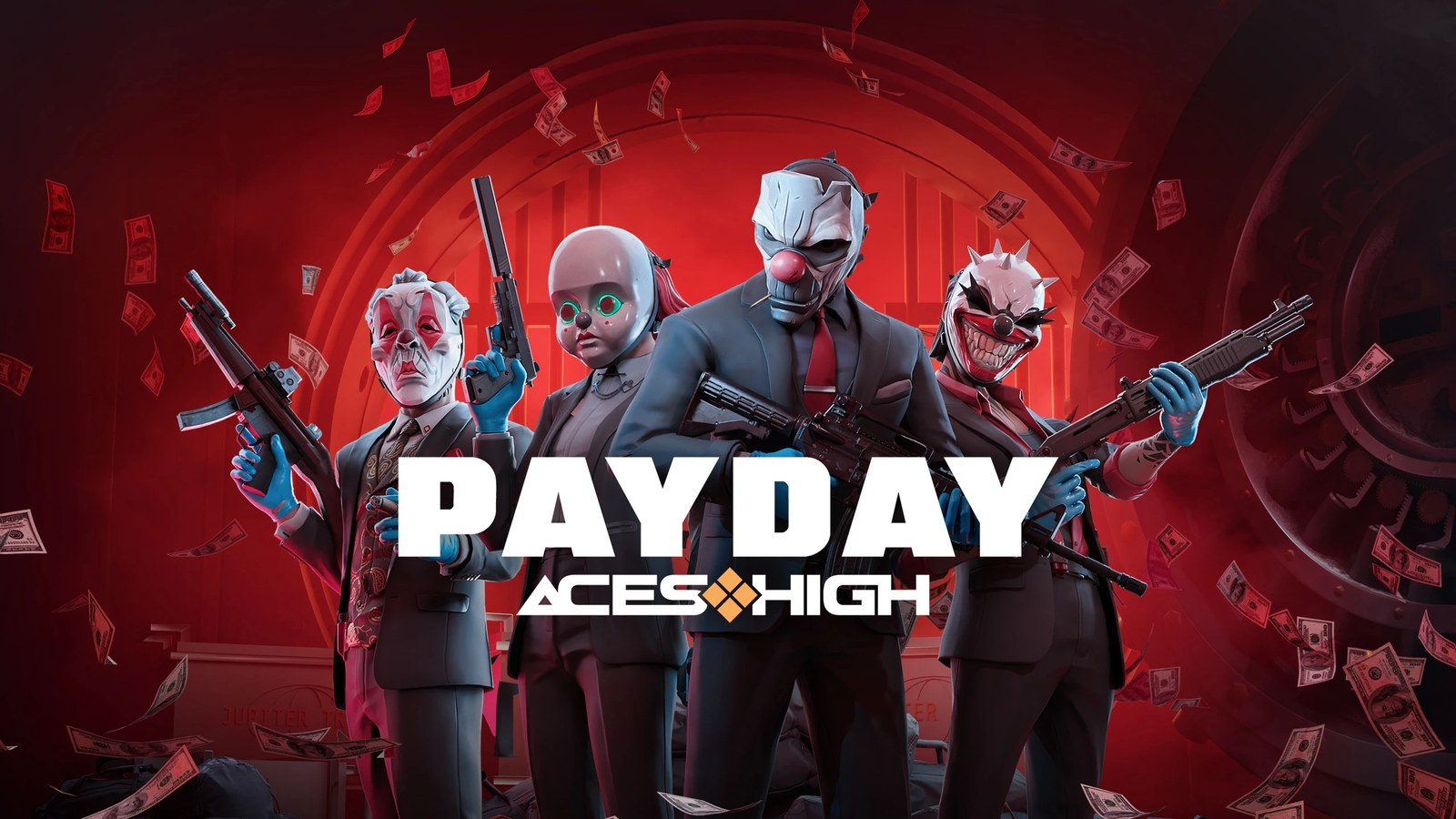 PAYDAY: Aces High key art from Meta Connect 2026