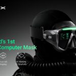 AREX ONE AR dive computer mask shown in product imagery