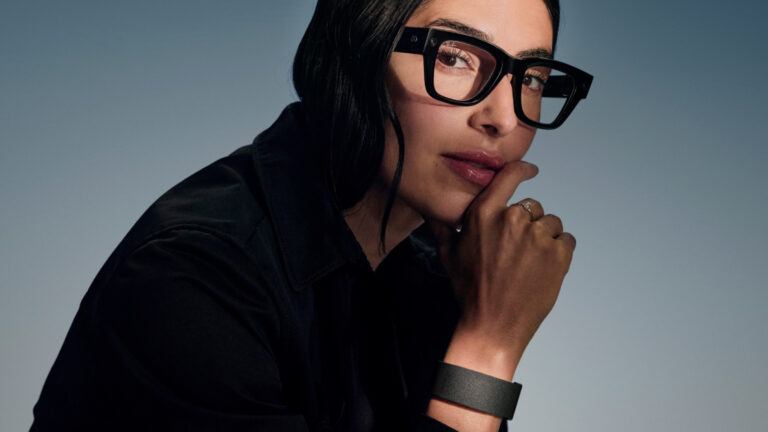 Meta Ray-Ban Display glasses product header from Meta newsroom