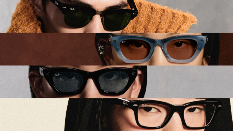 Ray-Ban Meta Audio and AI glasses lineup at Meta Connect 2026. Official Meta press image.