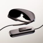 Meta VR Glasses close-up press image from Meta Newsroom