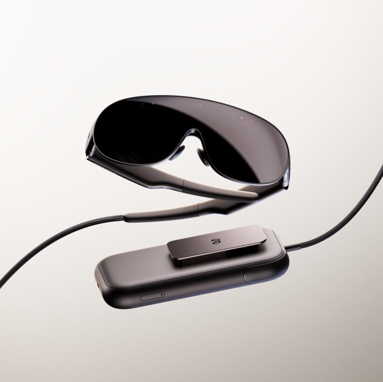 Meta VR Glasses with tethered compute puck