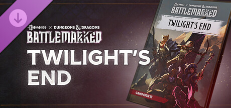 Demeo x Dungeons and Dragons Battlemarked Twilight's End key art