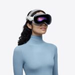 Apple Vision Pro headset hero product image