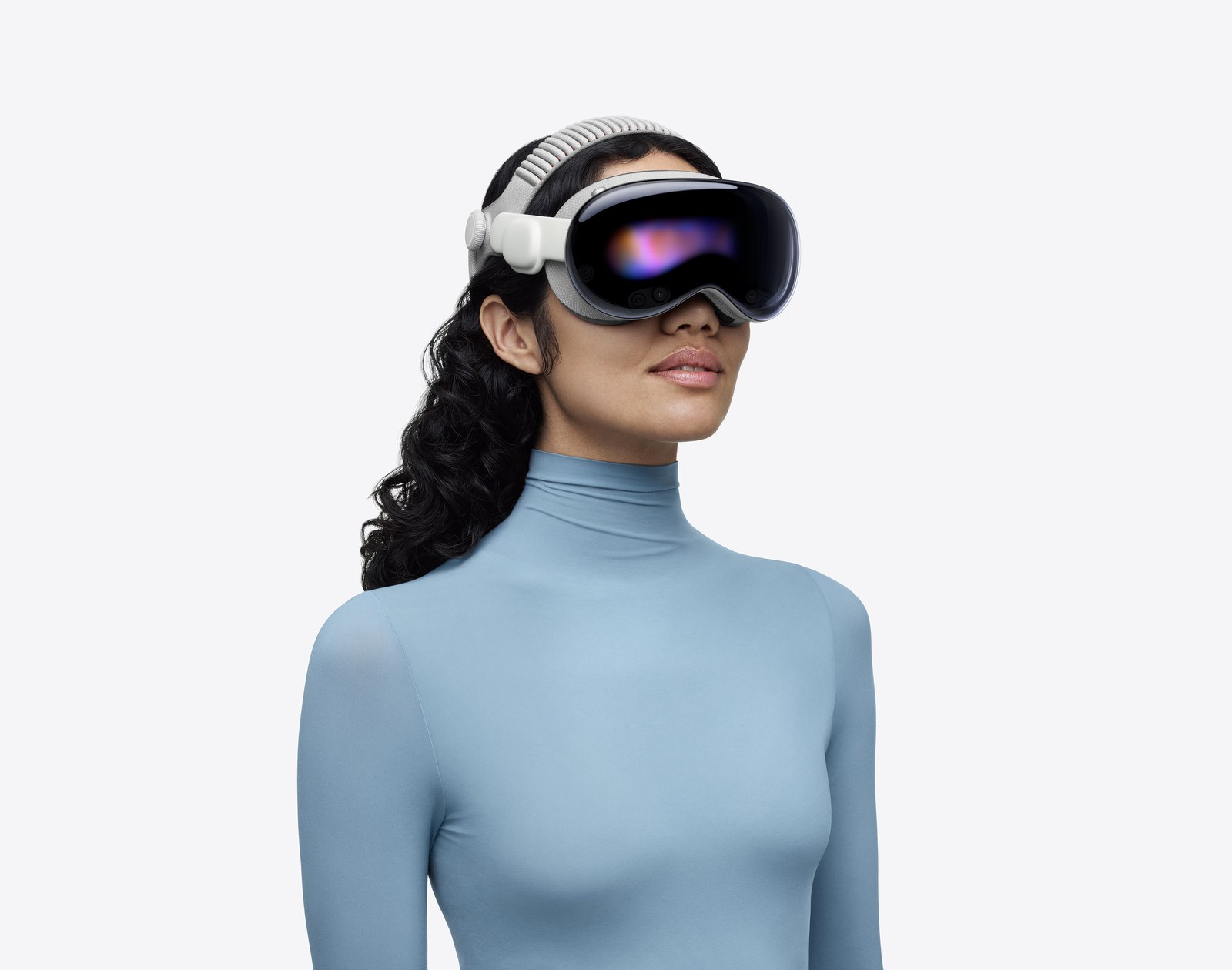 Apple Vision Pro headset hero product image