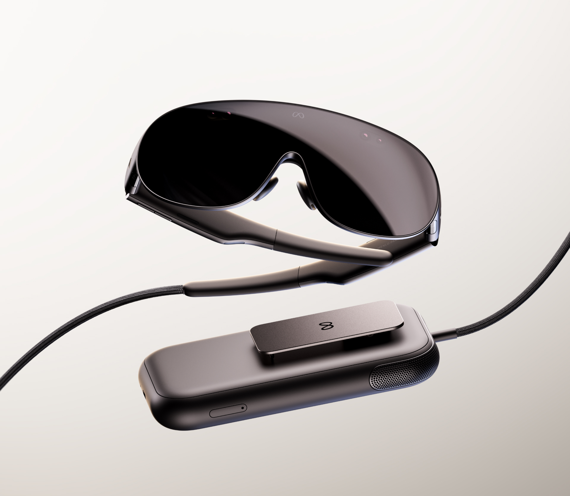 Meta VR Glasses close-up product shot from Meta Newsroom