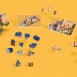 Official Steam screenshot of Puzzling Places 3D jigsaw diorama