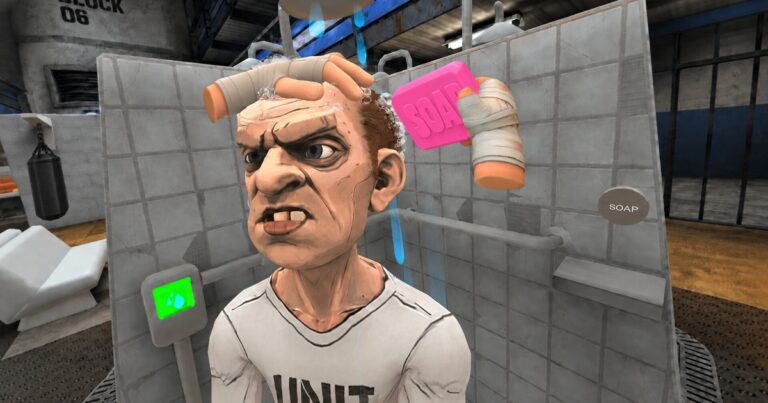 Bad Inmate VR prison sandbox screenshot (Steam store art)