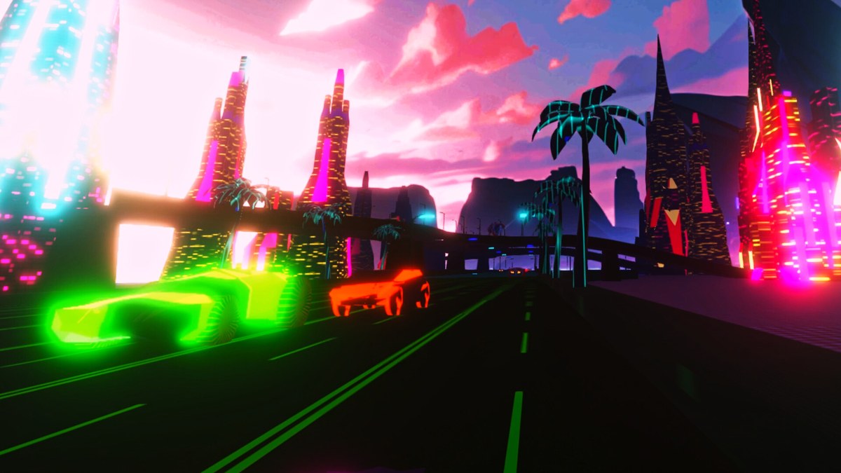 Pedal Rebel VR cyberpunk street racing on an exercise bike