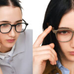 RayNeo iO smart glasses on a face