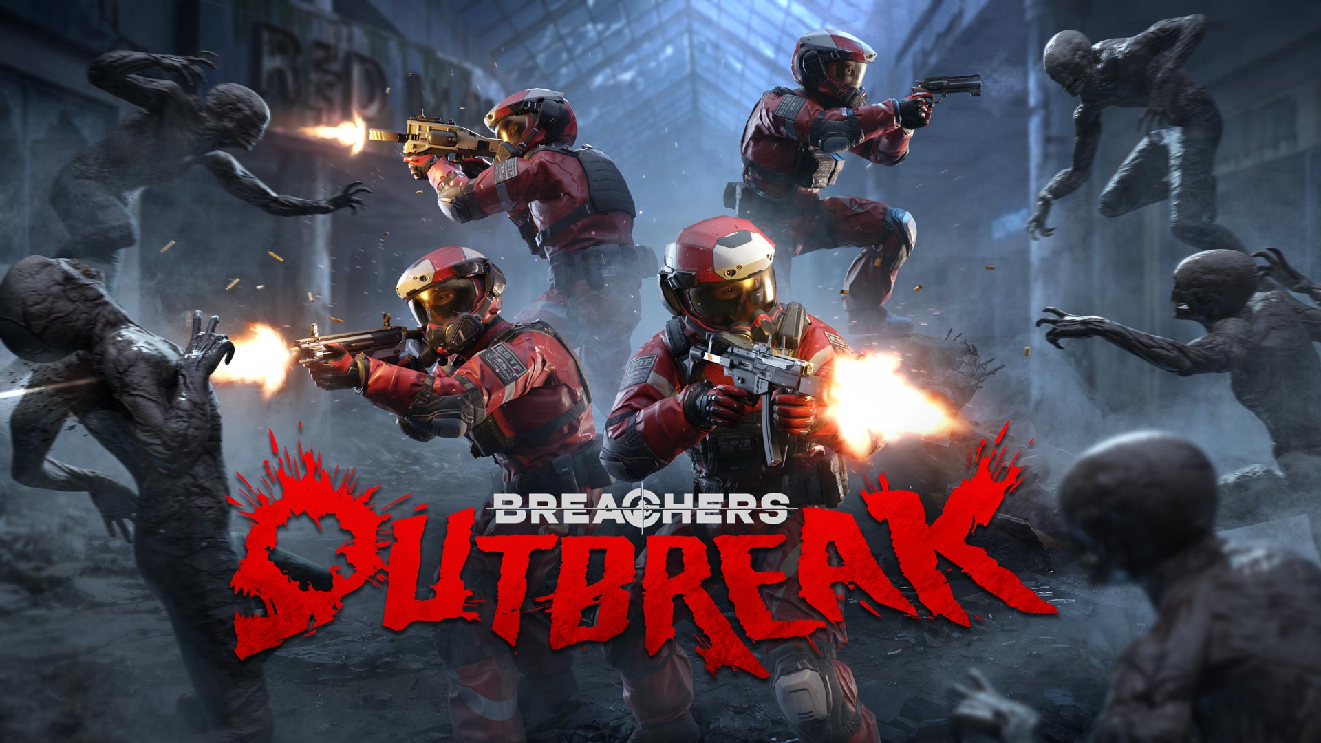 Breachers Outbreak key art from Triangle Factory