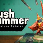 BrushHammer Miniature Painter key art on Meta Quest