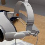 Apple Vision Pro on display at an Apple Store