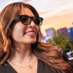 HTC VIVE Eagle AI smart glasses product photography