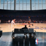 Meta VR Glasses courtside immersive NBA viewing experience