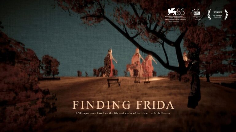 Finding Frida VR documentary still from RippleX Studios