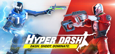 Hyper Dash free-to-play VR multiplayer shooter key art