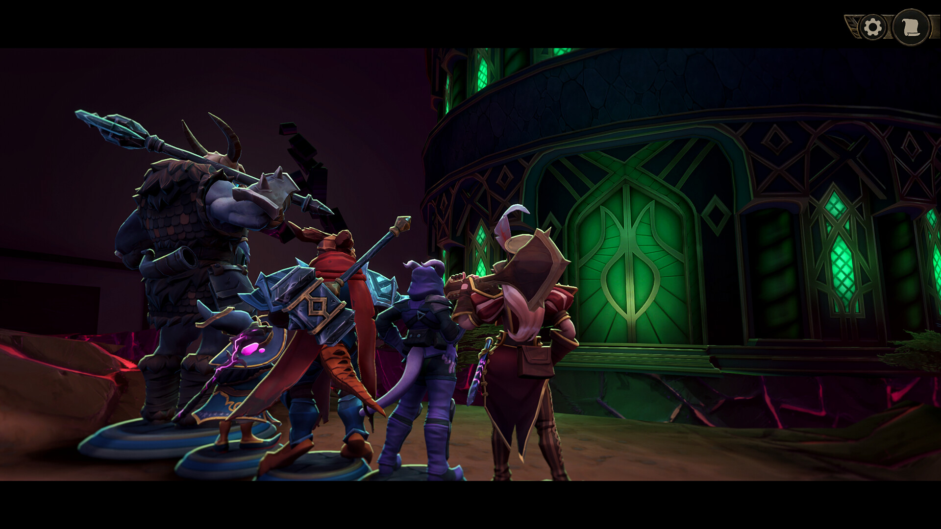 Twilight's End campaign dungeon tabletop screenshot