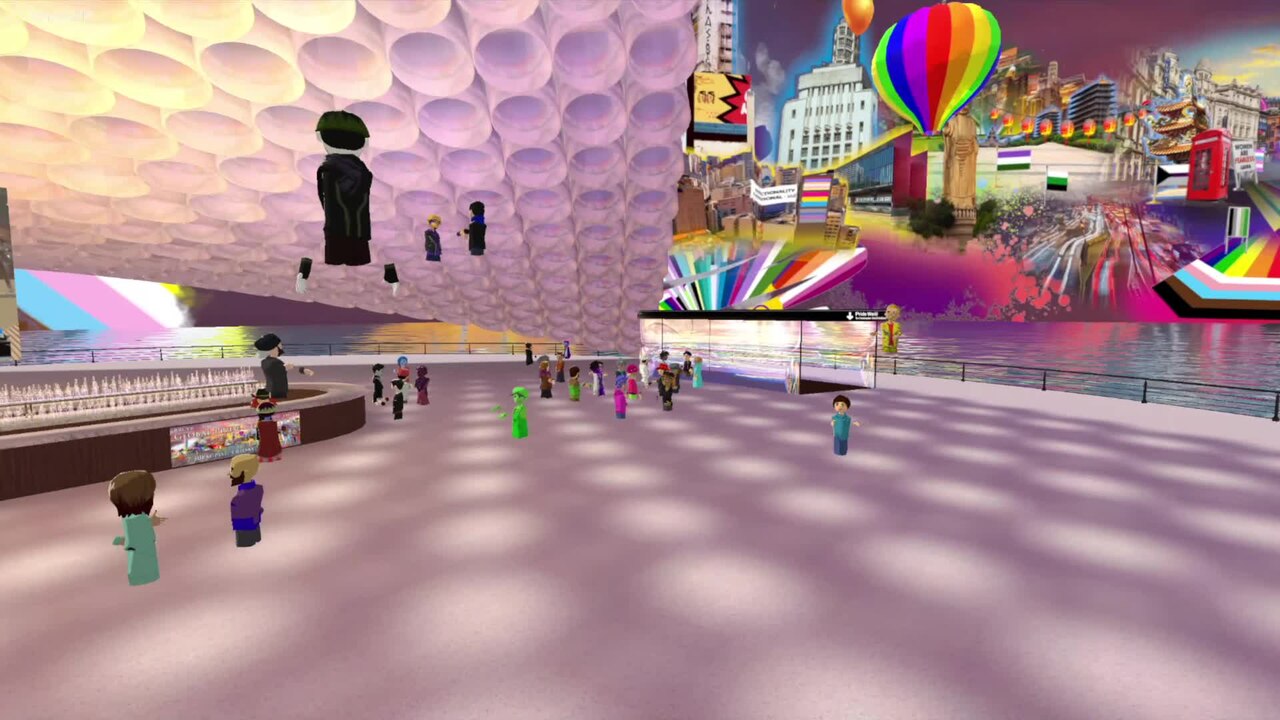 AltspaceVR session footage from March 10, 2023, the day the platform closed