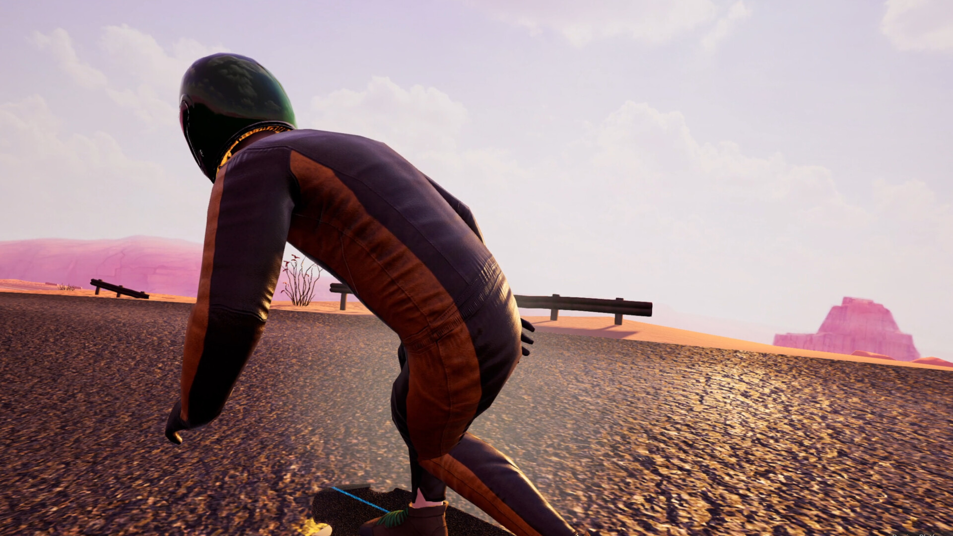Bomb The Hill skateboard descent through mountain traffic