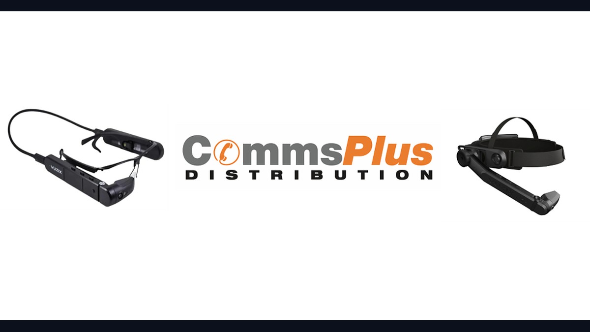 Vuzix and CommsPlus partnership press graphic from September 2026