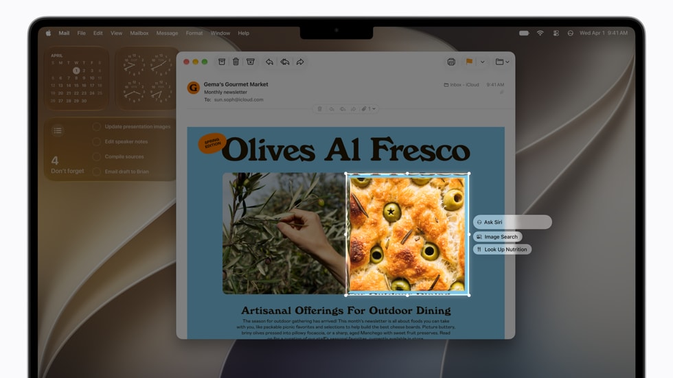 Visual Intelligence on Mac