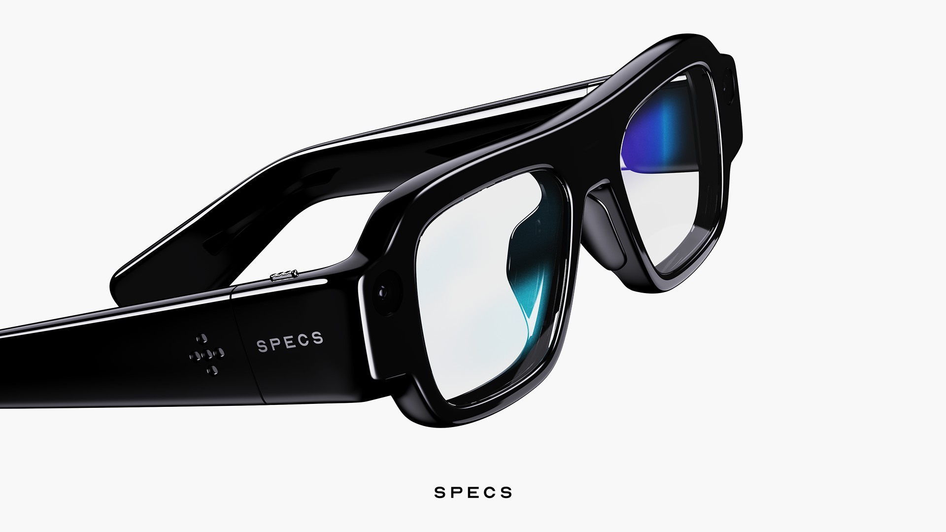Snap Specs AR smartglasses three-quarter product view