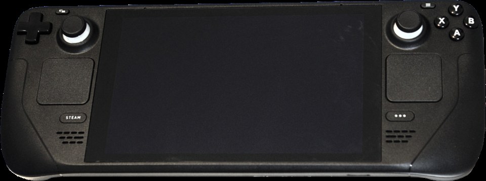 Steam Deck handheld — SteamOS lineage that Valve's Steam Frame standalone headset extends into VR
