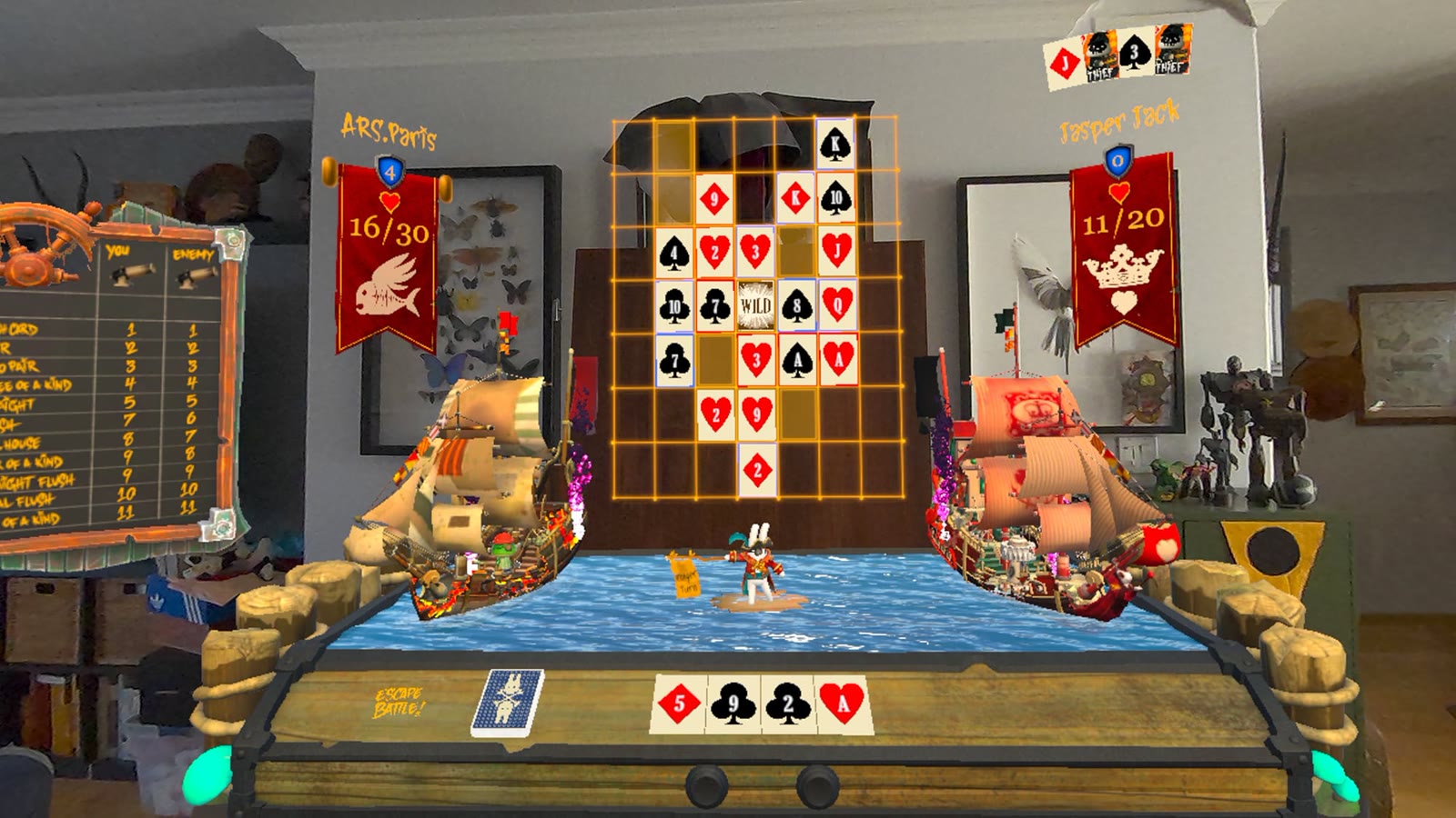 Cardmada tabletop tactical card battle screenshot
