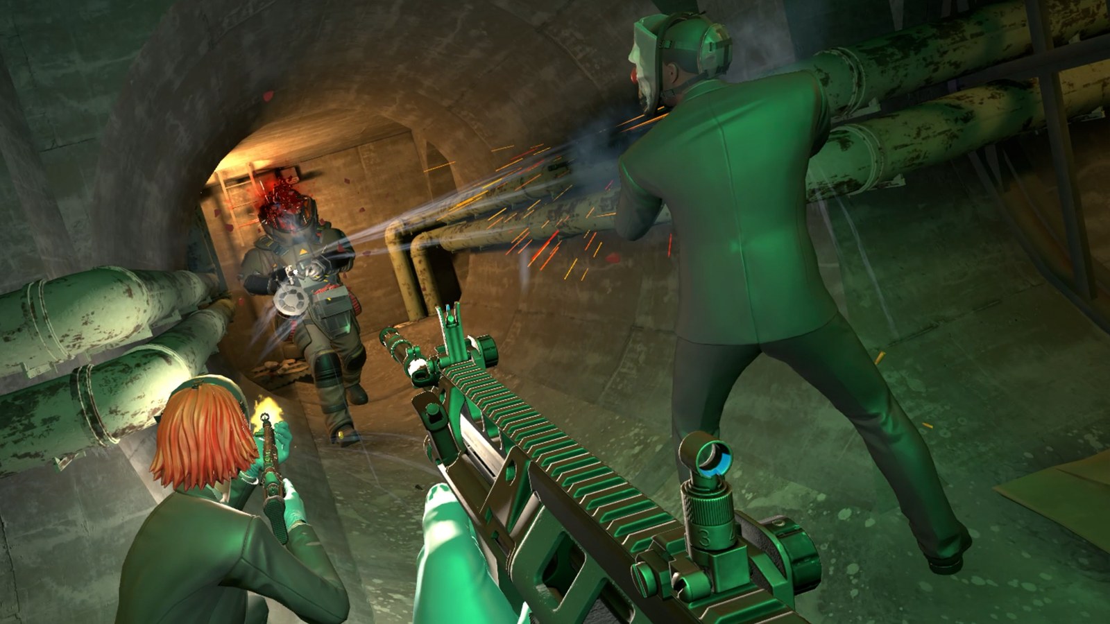 PAYDAY: Aces High heist environment screenshot