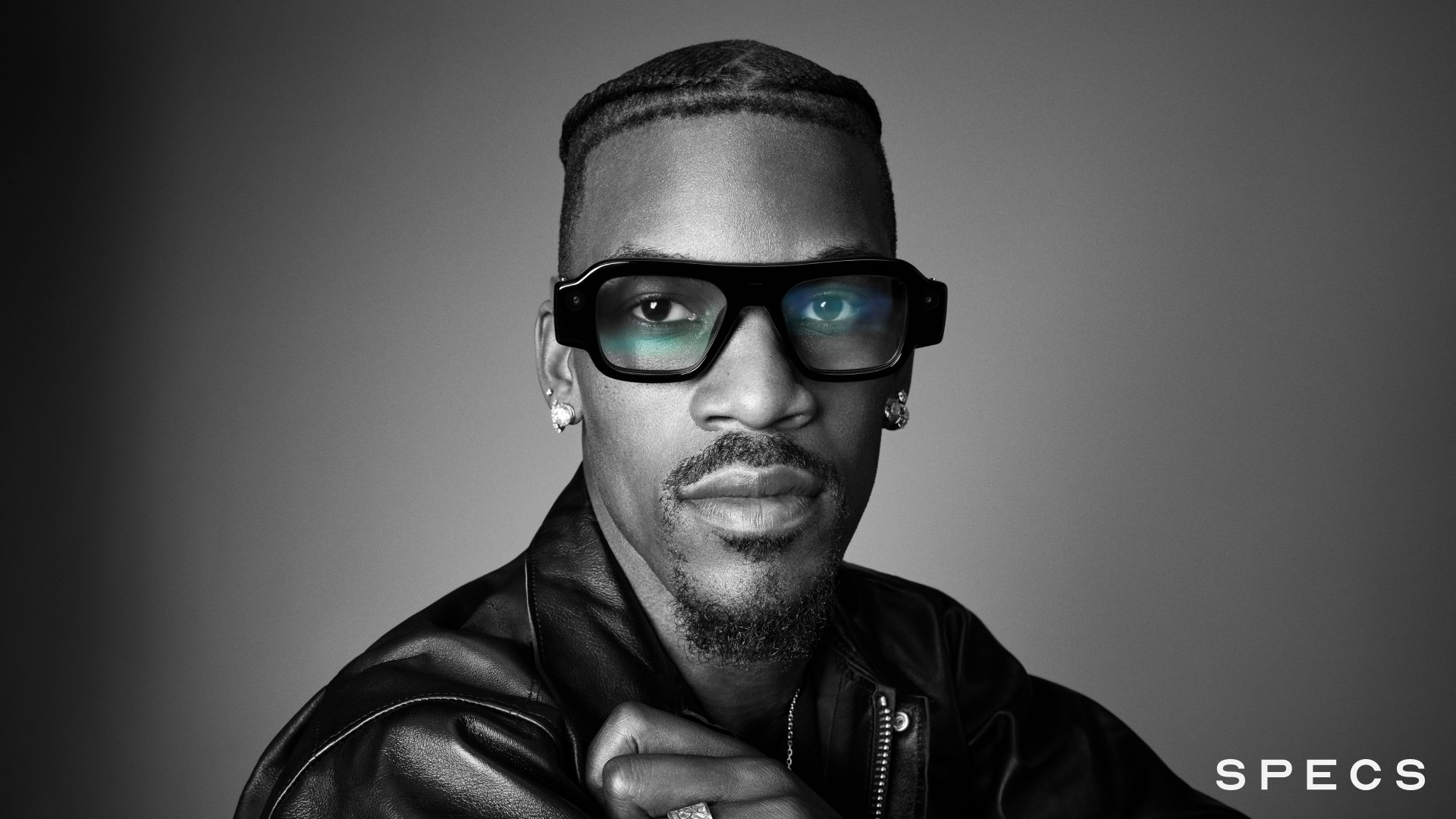Jimmy Butler wearing Snap SPECS in the official Visionary campaign