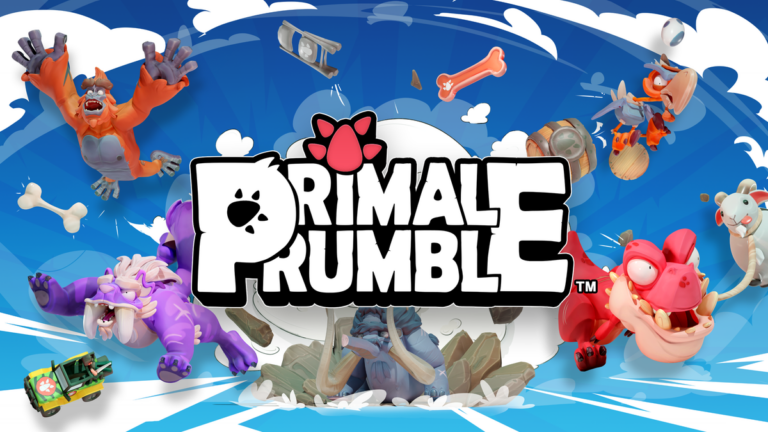 Primal Rumble key art with Primals on Meta Quest
