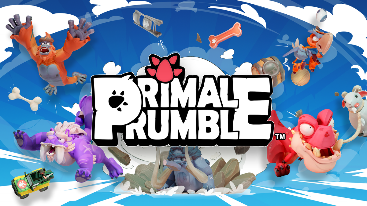 Primal Rumble key art with Primals on Meta Quest